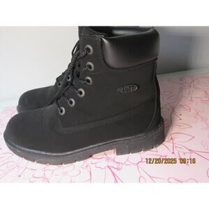 Black Lugz boots, size 7 - Like new